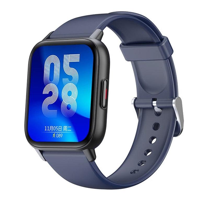 1.69 Inch Smart Watch Men Women Full Touch Screen Body Temperature Smartwatch with Heart Rate Monitor, Blood Pressure, and Oxygen Monitoring